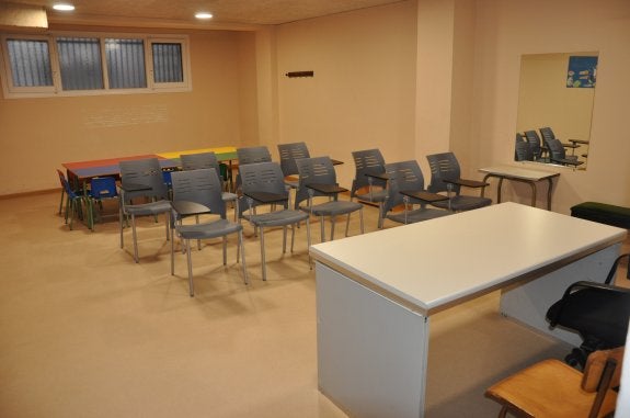 Las instalaciones de la Escuela de Música han sido renovadas este curso con nuevos techos y mobiliario. 