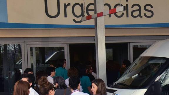 Nuevo colapso en Urgencias del hospital San Pedro