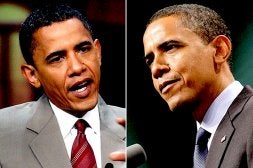 Las canas de Obama
