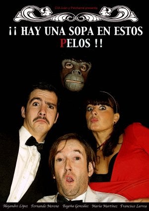 Juan y Pínchame escenifica hoy la obra 'Hay una sopa en estos pelos'