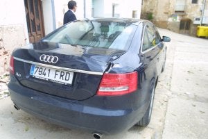 Uno de los A6 que conforman el parque móvil del Gobierno de La Rioja. ::
L.R.