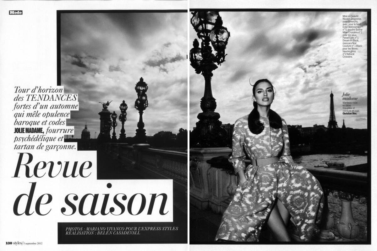 La sensualidad rusa de Irina Shayk