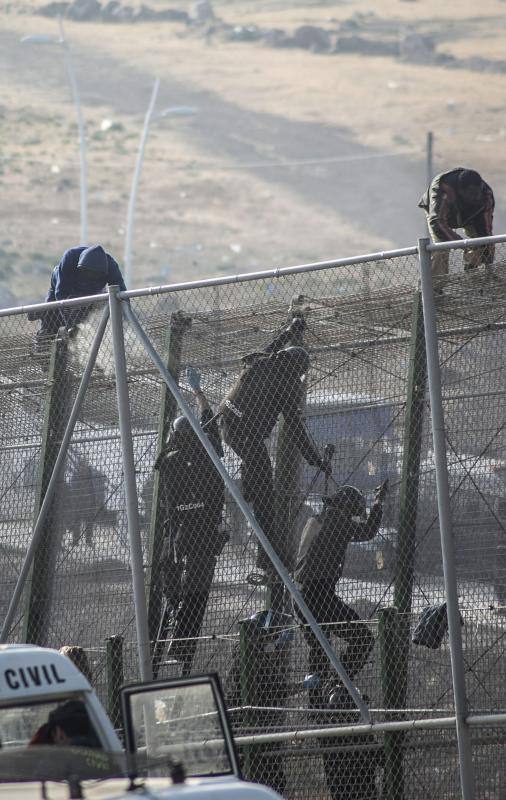 Nuevo salto a la valla de Melilla