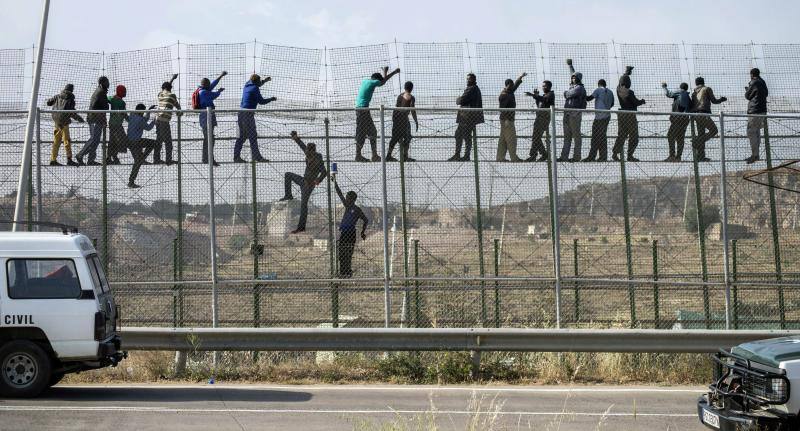 Nuevo salto a la valla de Melilla