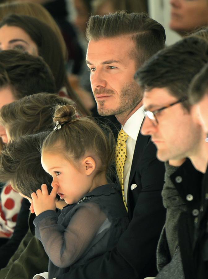 David Beckham, exfutbolista, modelo y guapo padre de familia numerosa