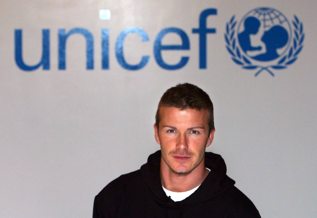 David Beckham, exfutbolista, modelo y guapo padre de familia numerosa