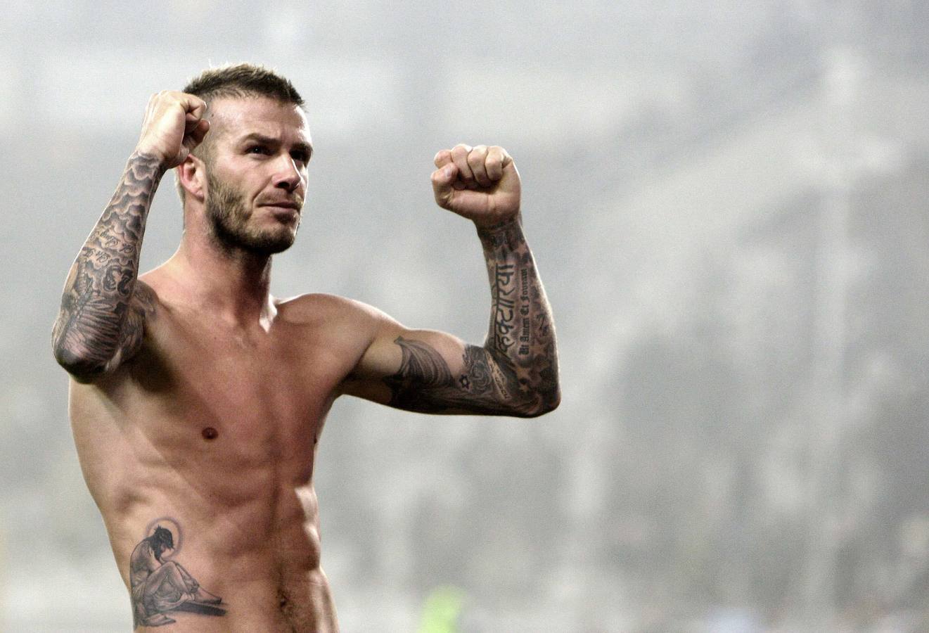 David Beckham, exfutbolista, modelo y guapo padre de familia numerosa