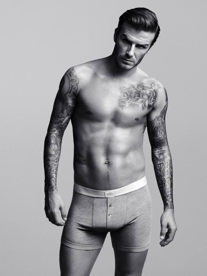 David Beckham, exfutbolista, modelo y guapo padre de familia numerosa