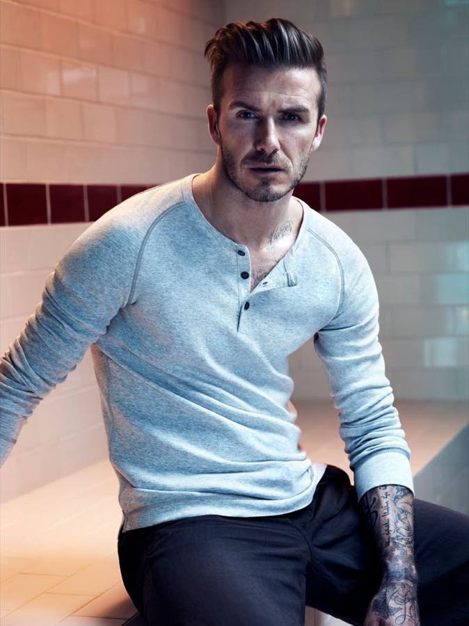 David Beckham, exfutbolista, modelo y guapo padre de familia numerosa