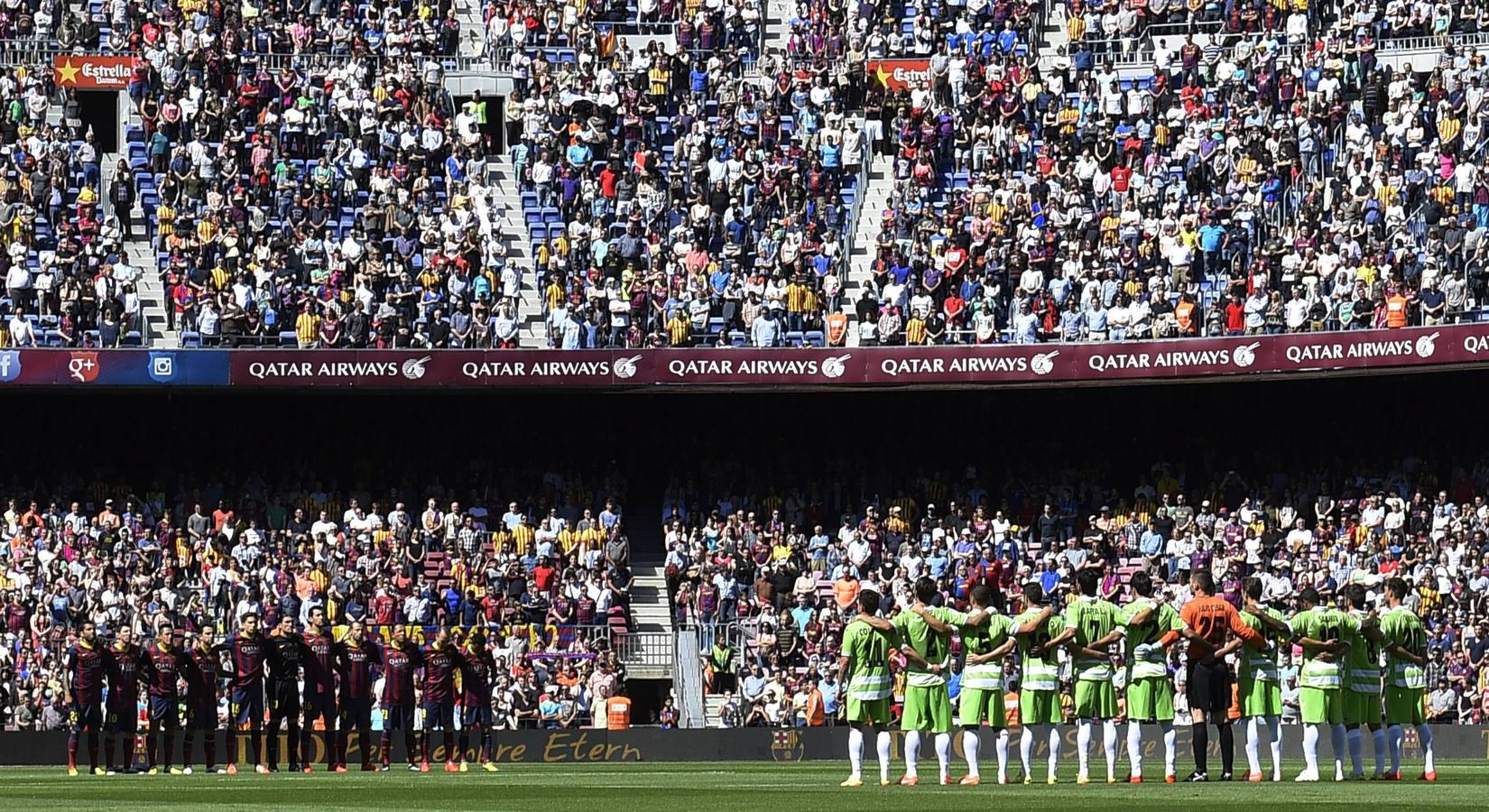 Barcelona - Getafe, en imágenes