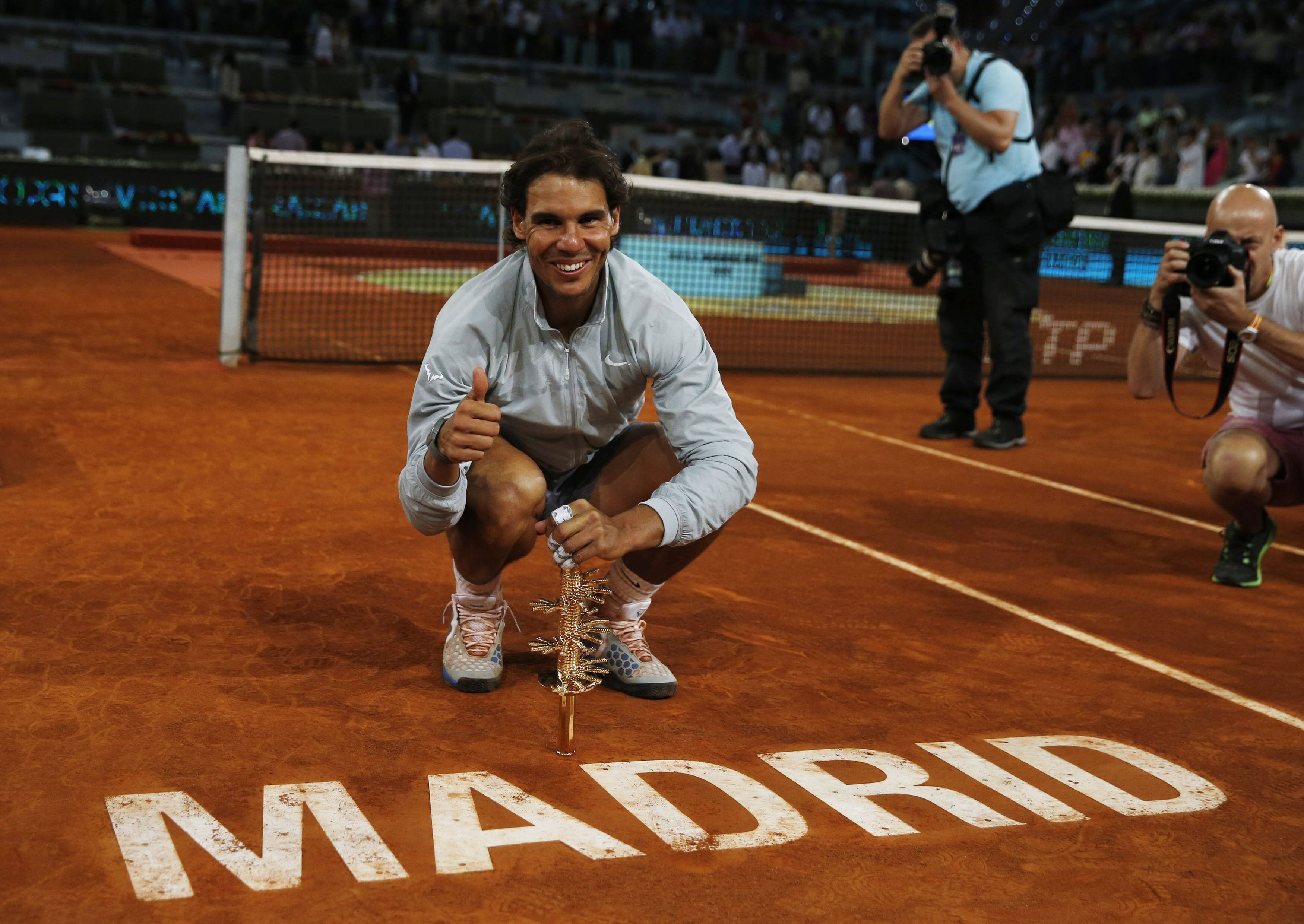 Nadal - Nishikori, en imágenes