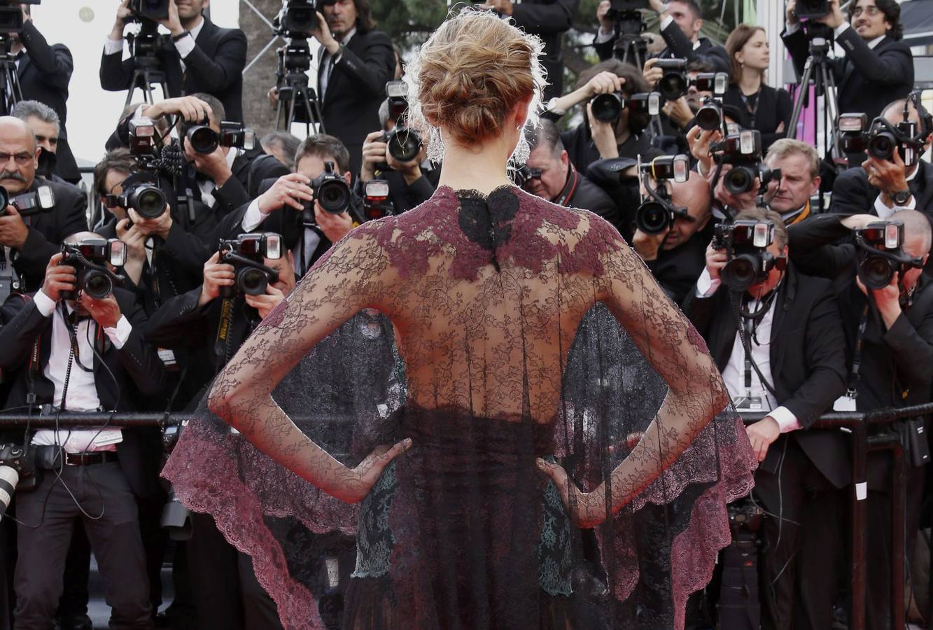 Nicole Kidman reina en la alfombra roja de Cannes