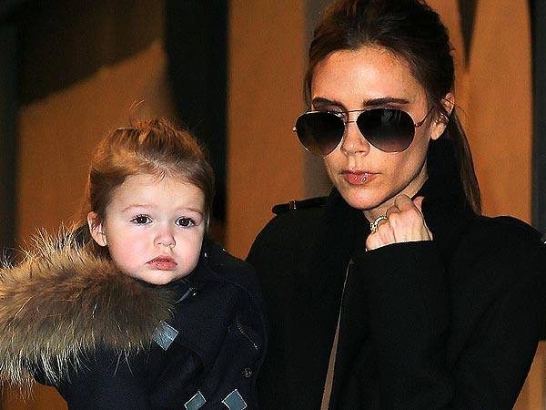 Los hijos de David y Victoria Beckham, un clon de sus padres