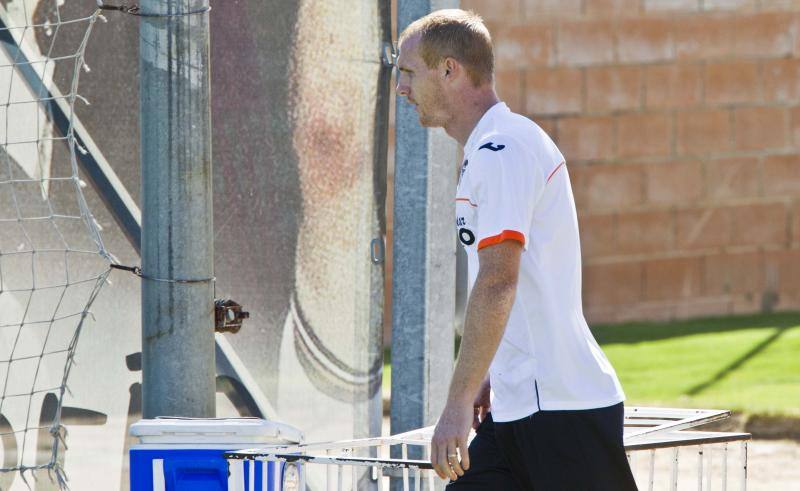 Entrenamiento del Valencia en Paterna