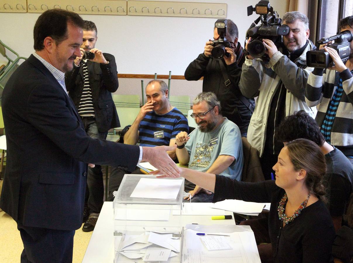 El candidato del PP al Parlamento Europeo, Carlos Iturgaiz.