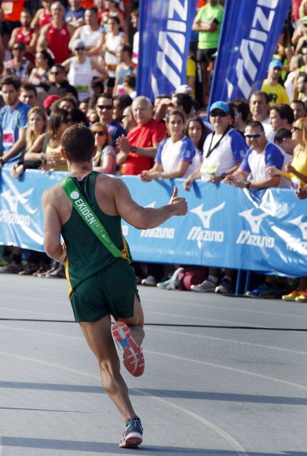 Ekiden Valencia, un espectacular maratón por equipos