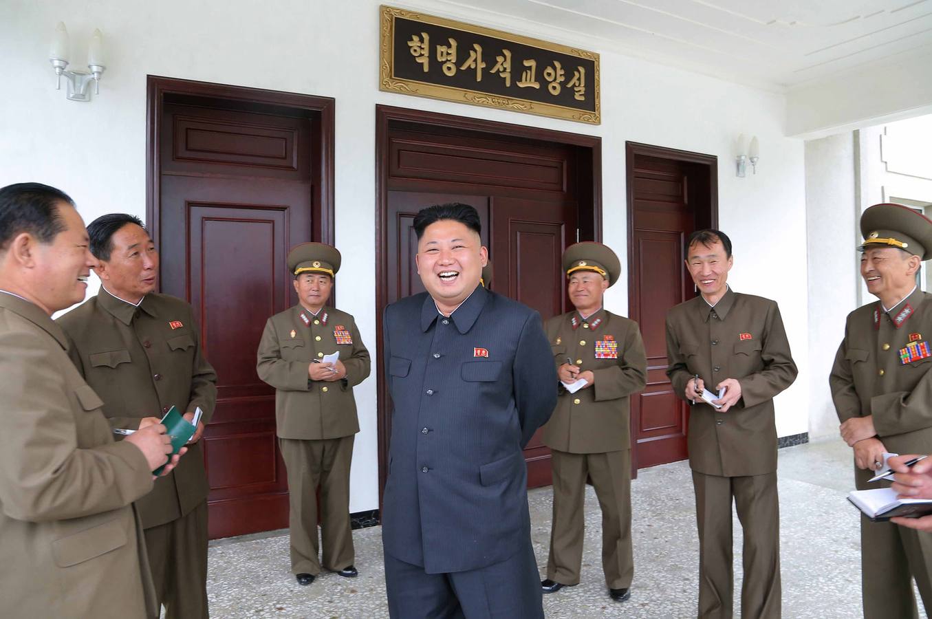 Foto de la Korean Central News Agency