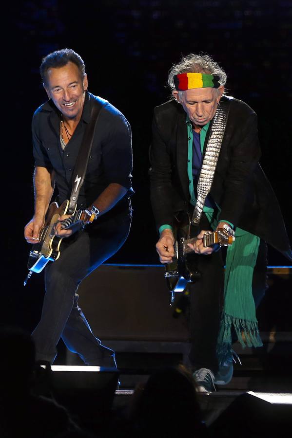 Bruce Springsteen se sube al escenario con los Rolling Stones