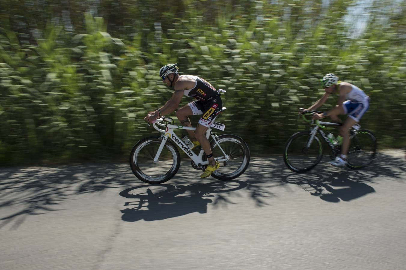 El Triatlón Playa de Pinedo 2014