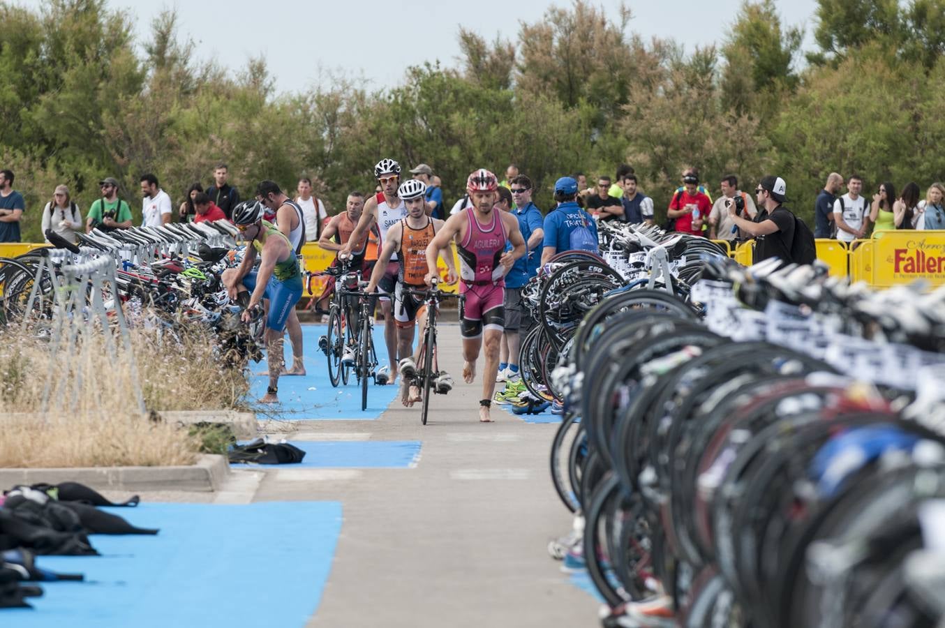 El Triatlón Playa de Pinedo 2014