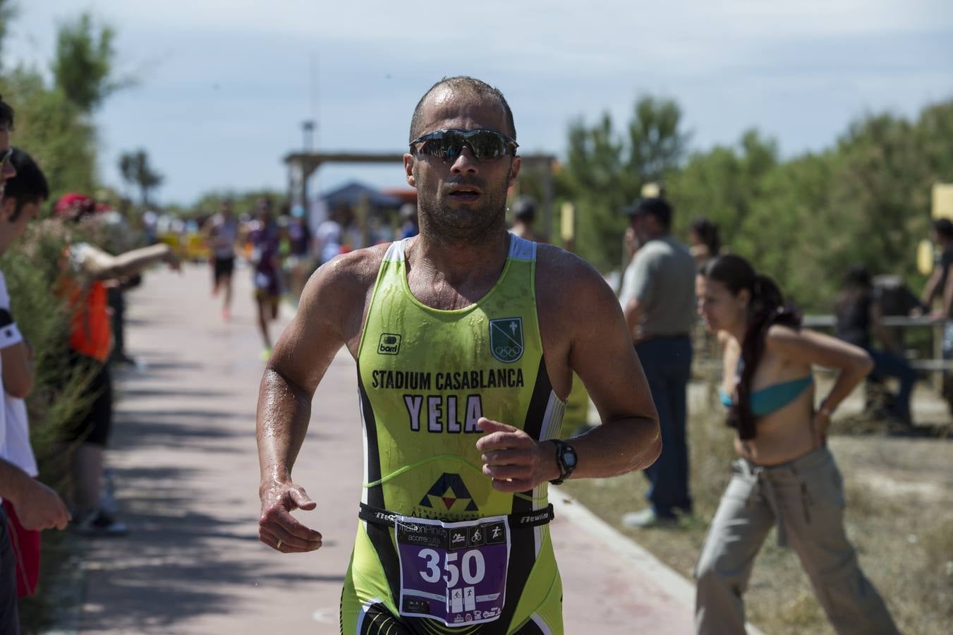 El Triatlón Playa de Pinedo 2014