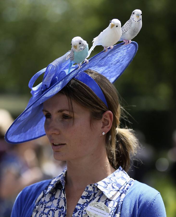 Los sombreros y tocados más sorprendentes de Ascot 2014