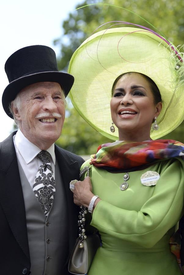 Los sombreros y tocados más sorprendentes de Ascot 2014