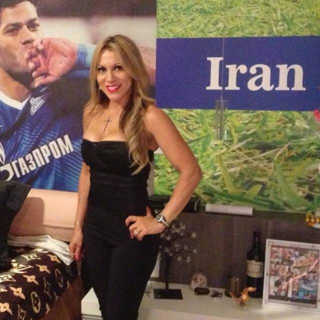 Iran Souza, esposa de Hulk.