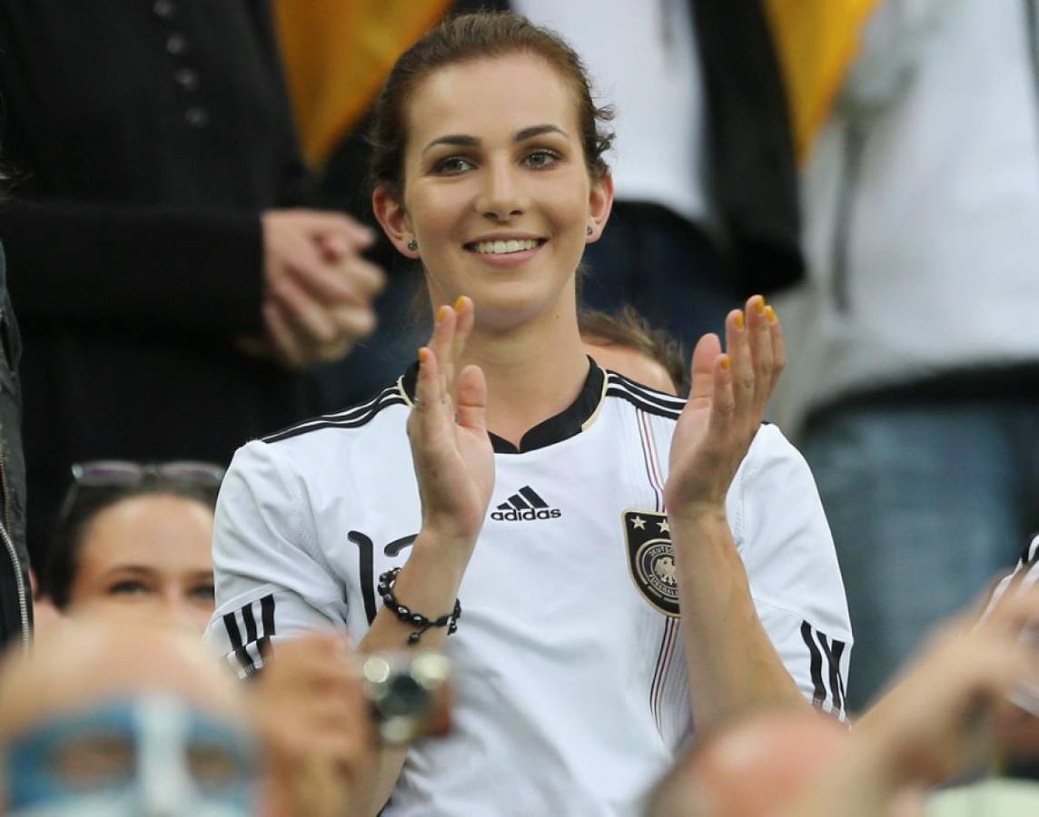 Lisa Müller, mujer de Thomas Müller.