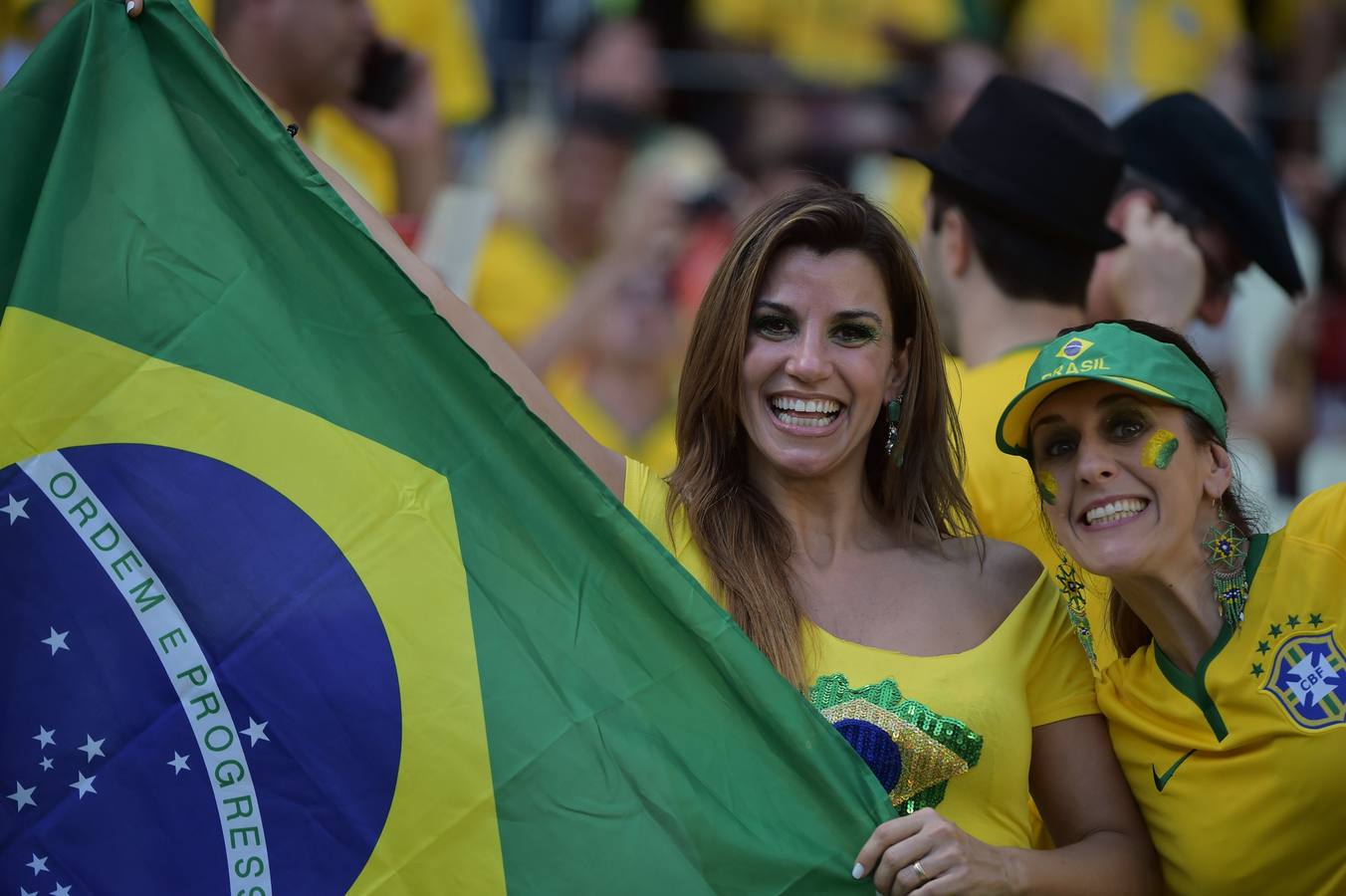 La afición argentina supera a las brasileras en la Copa del Mundo 2014