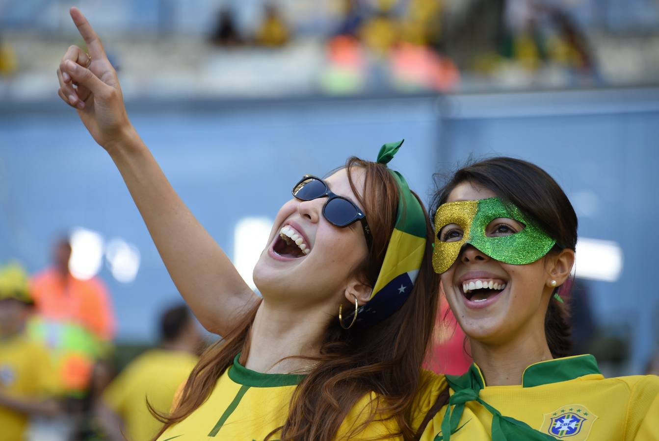 La afición argentina supera a las brasileras en la Copa del Mundo 2014