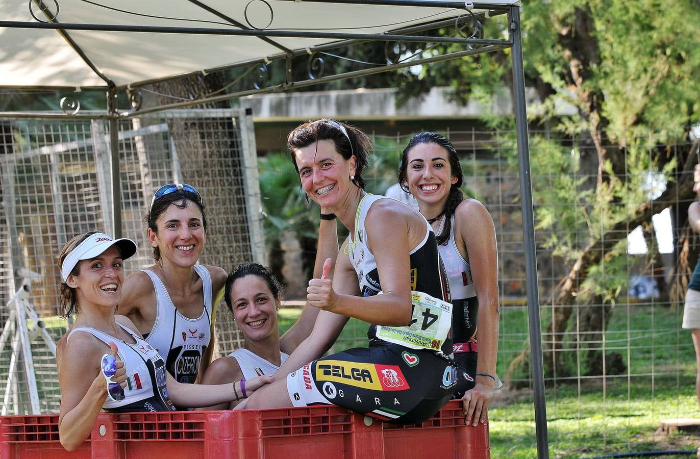 Triatlón por equipos en Bétera