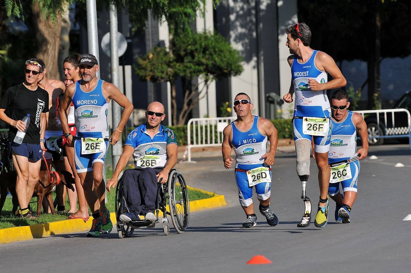 Triatlón por equipos en Bétera