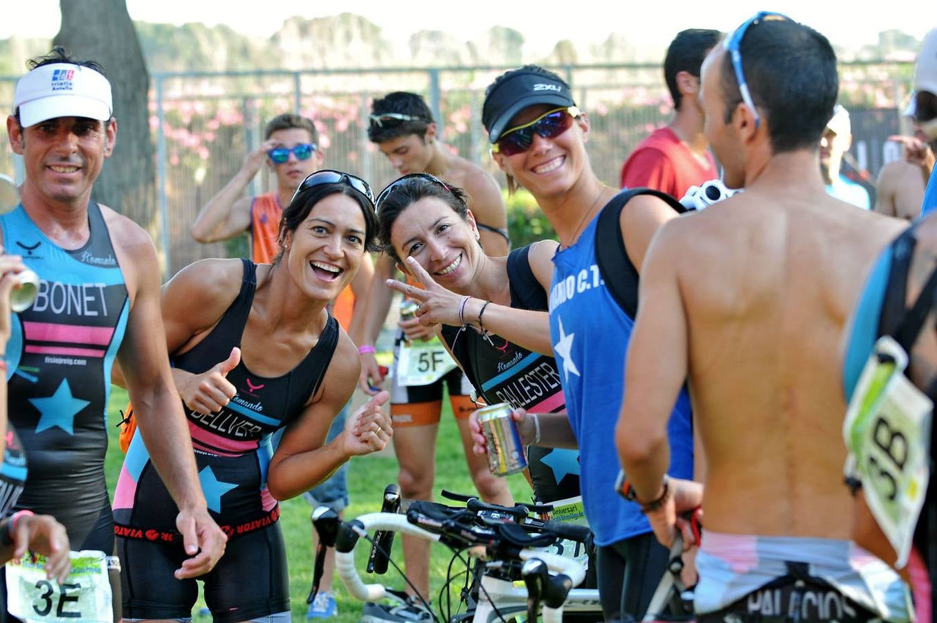 Triatlón por equipos en Bétera