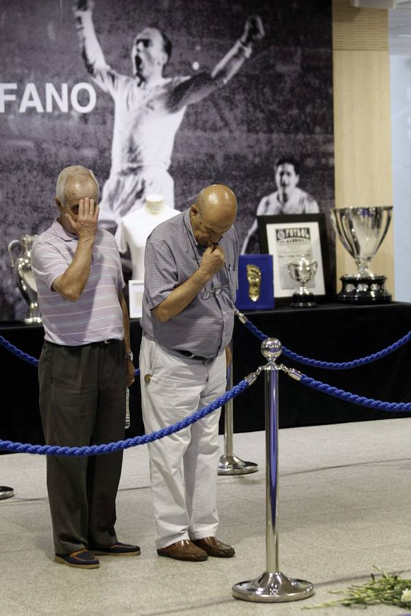 La capilla ardiente de Alfredo di Stéfano