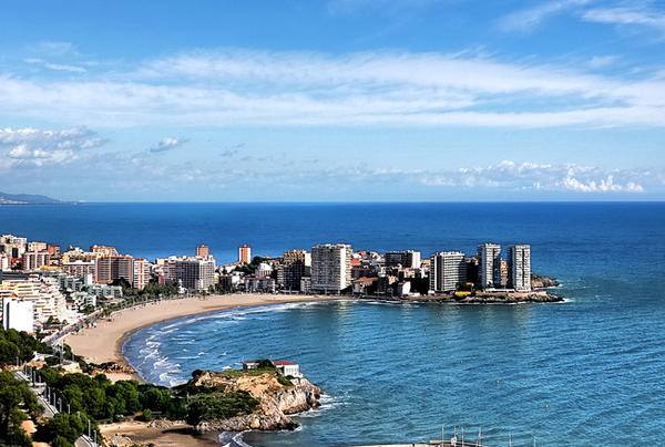 Playa de La Concha de Oropesa del Mar (Castellón). 