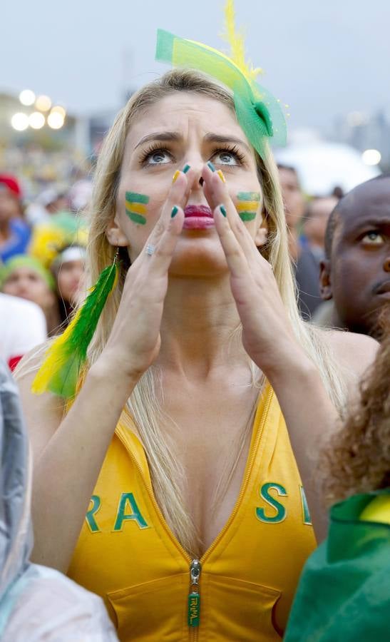 Las aficionadas más atractivas del Mundial de Brasil 2014