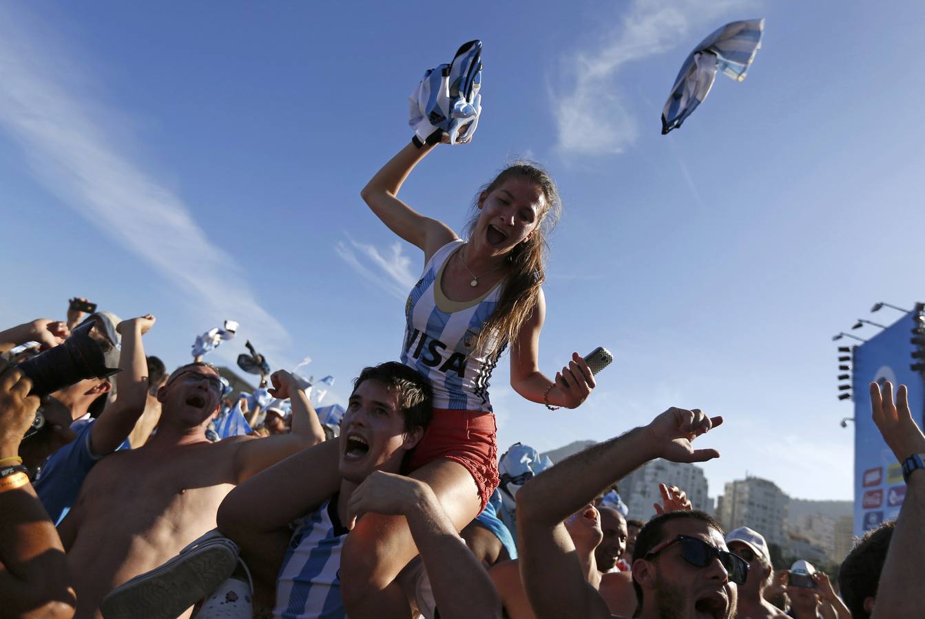 Las aficionadas más atractivas del Mundial de Brasil 2014