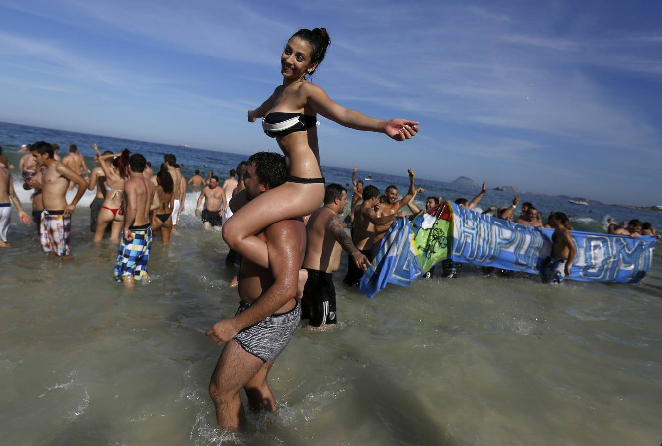 Las aficionadas más atractivas del Mundial de Brasil 2014