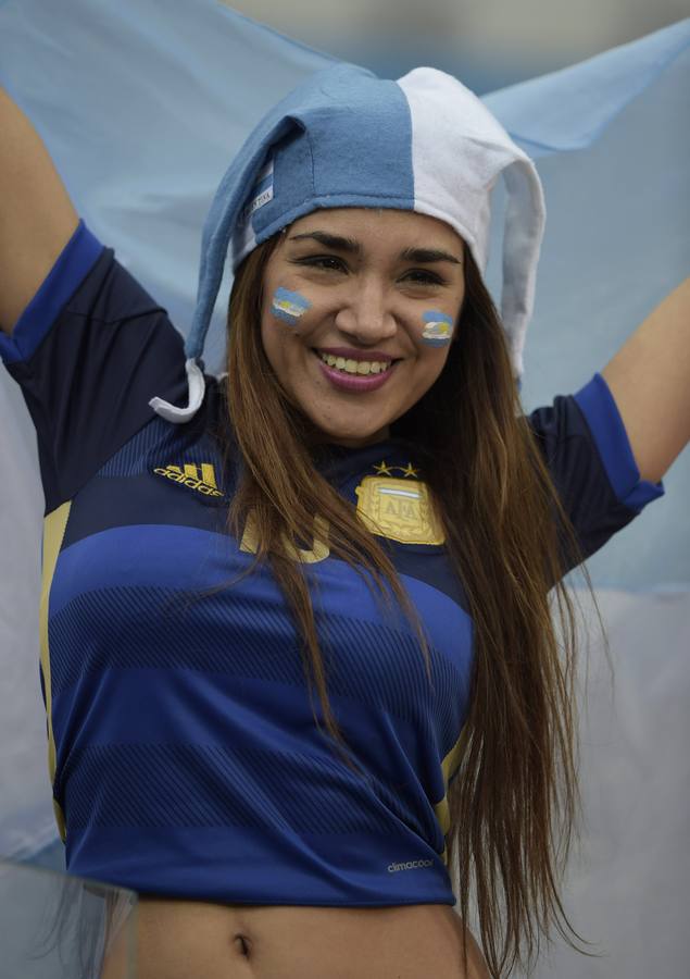 Las aficionadas más atractivas del Mundial de Brasil 2014