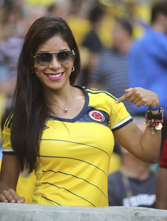 Las aficionadas más atractivas del Mundial de Brasil 2014