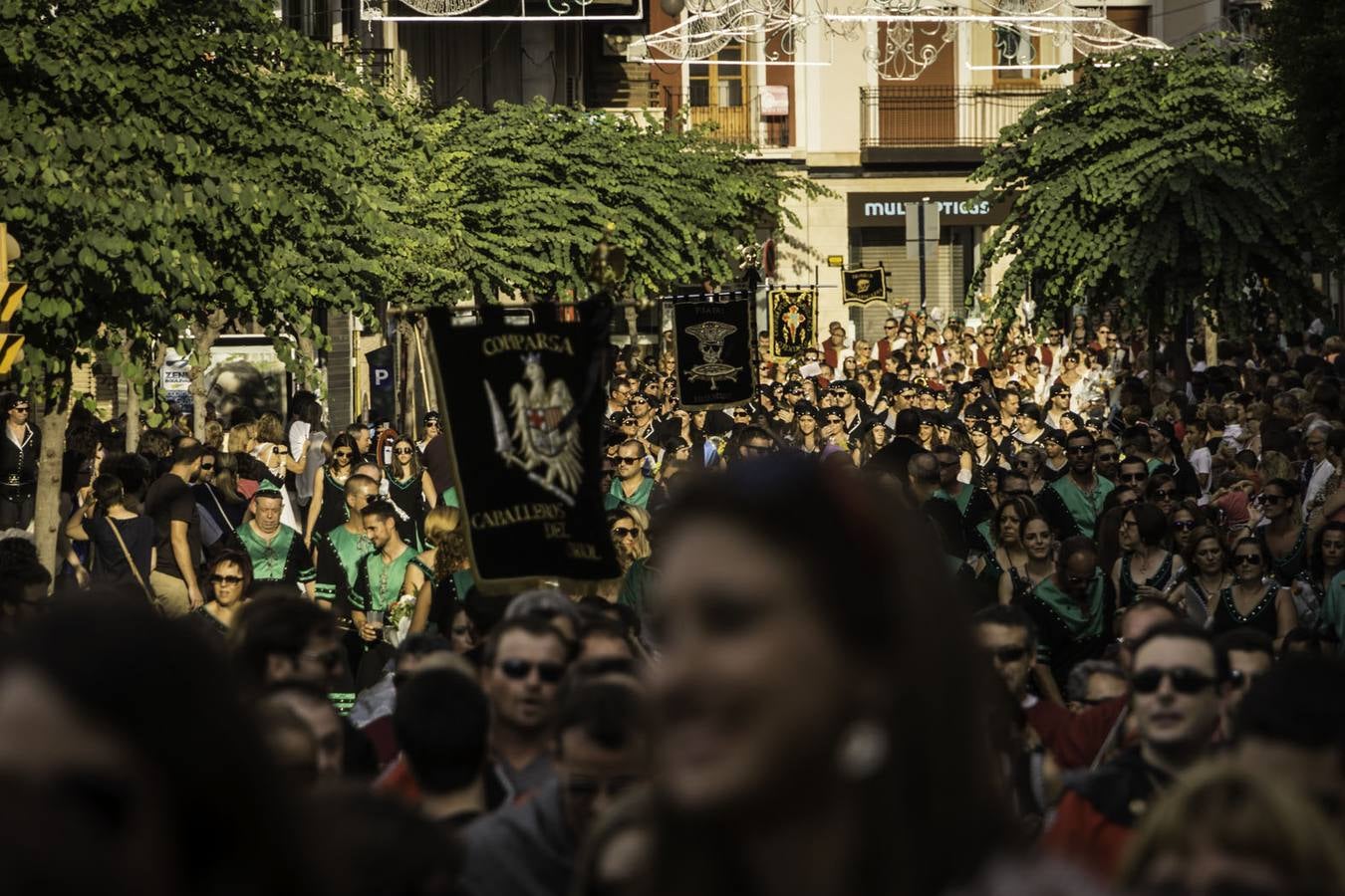 Ofrenda floral de los Moros y Cristianos de Orihuela