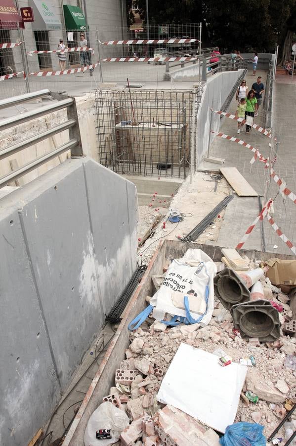 Obras en la Estación de Alicante