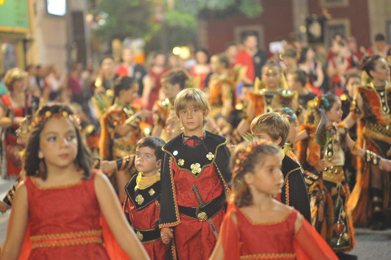 La hora de los más pequeños en los Moros y Cristianos de Orihuela