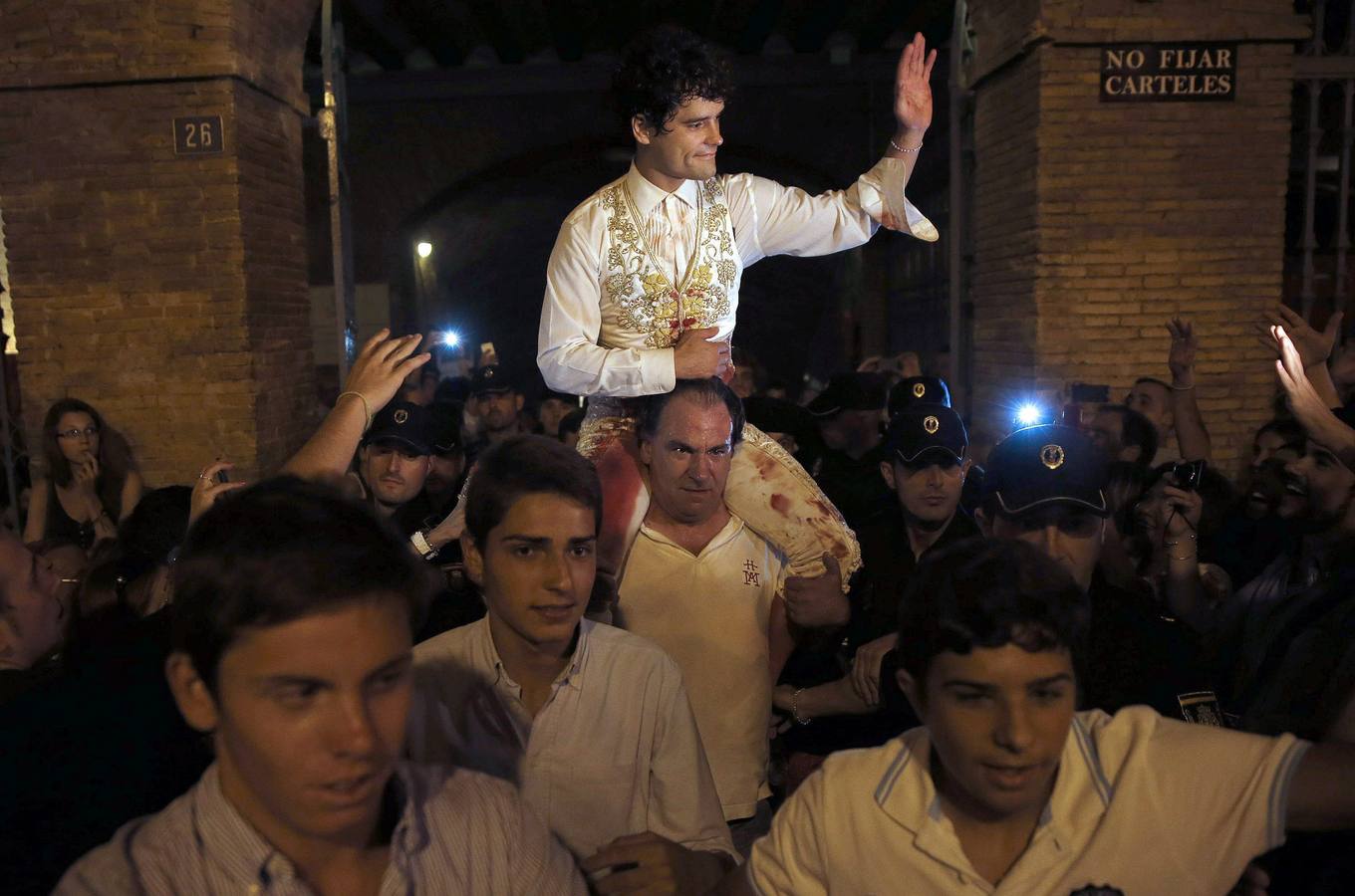 Corrida nocturna en la Feria de Julio de Valencia 2014