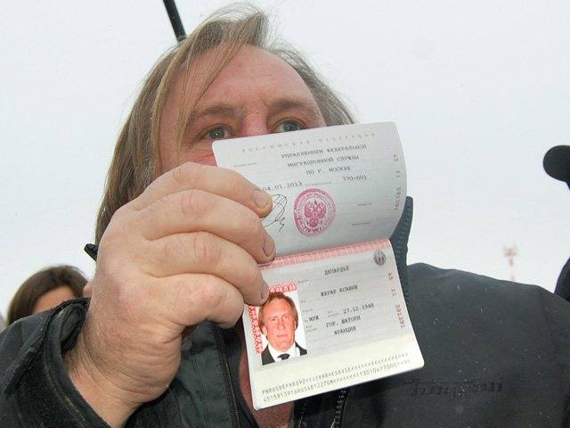 El actor francés Gerard Depardieu.