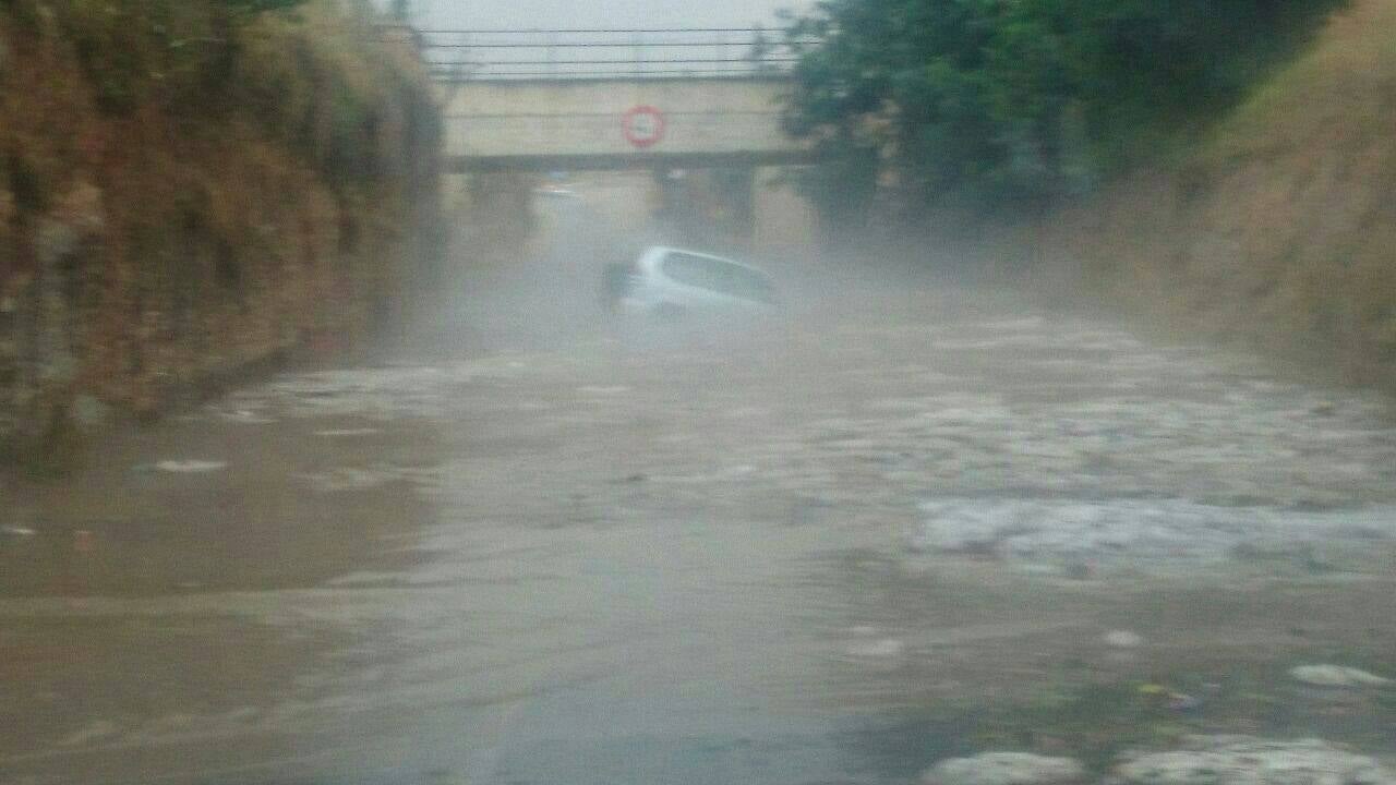 Tormentas con granizo en Benicarló