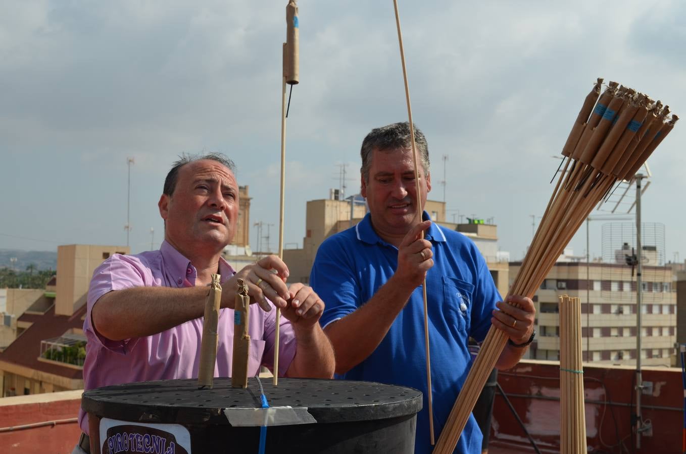 Comienza la instalación de las palmeras para la Nit de l&#039;Albà