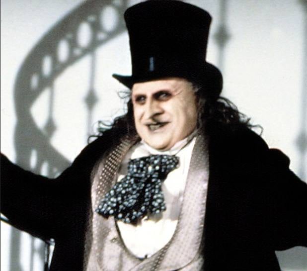 Danny DeVito en 'Batman Returns'.