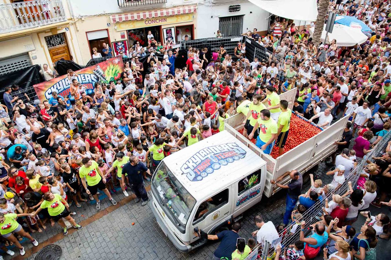 Tomatina Infantil en Buñol